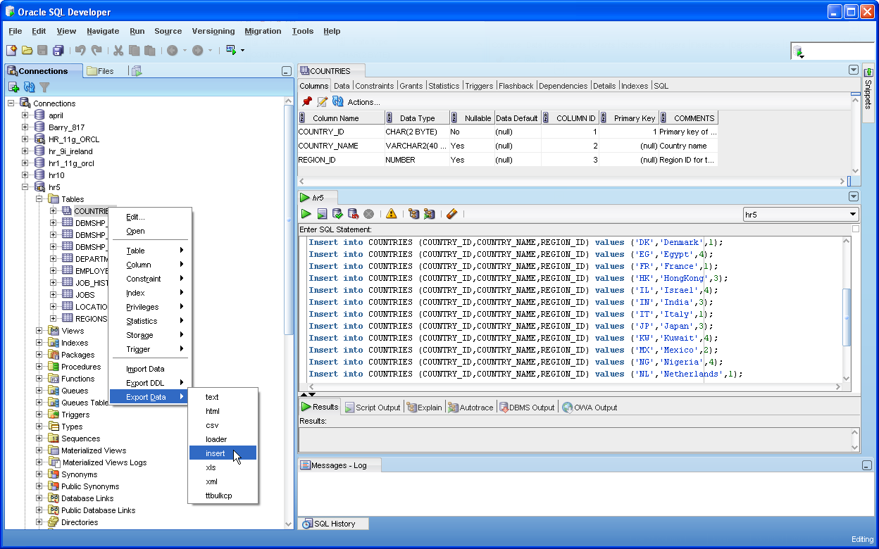 Oracle Sql Developer Windows