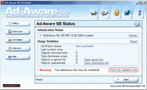 Ad-Aware Definitions File