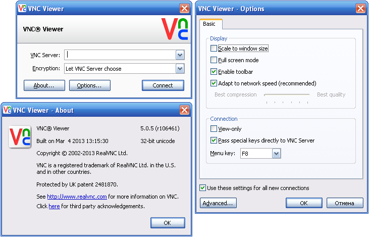 Vnc client windows