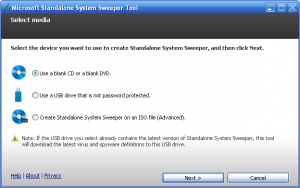 Microsoft Standalone System Sweeper