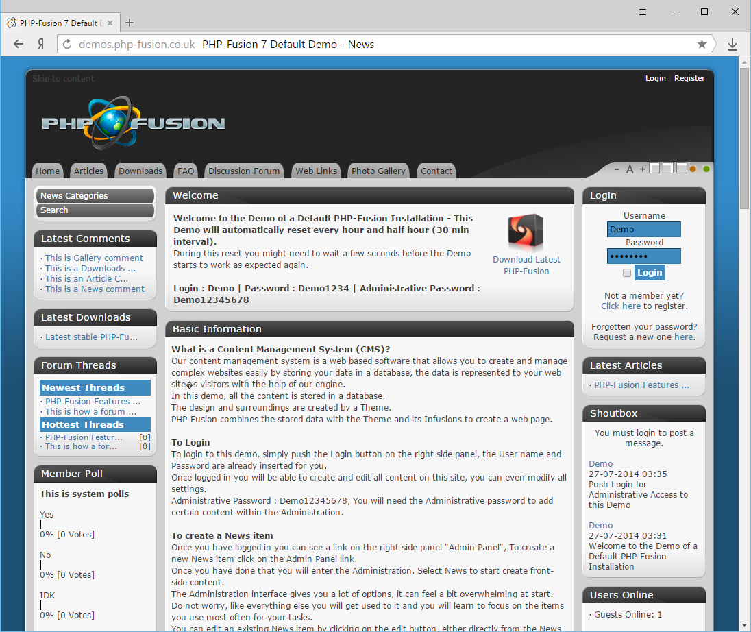Php-Fusion. Fusion cms. Php многопоточность. Fusion 7. Articles php content