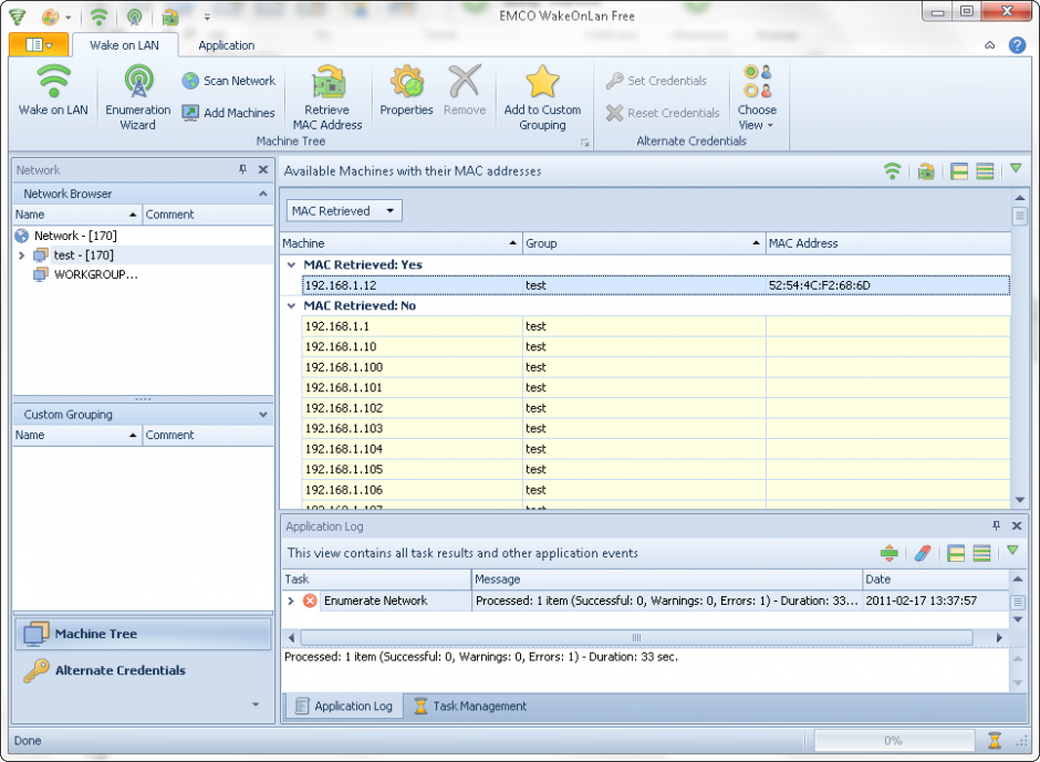 EMCO WakeOnLan Free | ВикиПрограммы