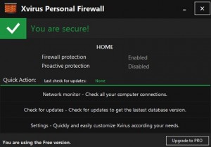 Xvirus Personal Firewall